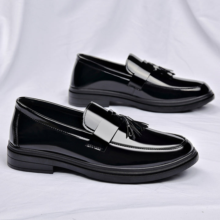 Herren Quasten Slipper mit glänzendem Finish Drune