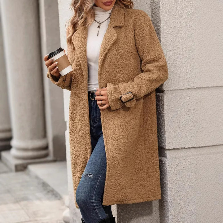 Damen Teddy-Mantel Drune