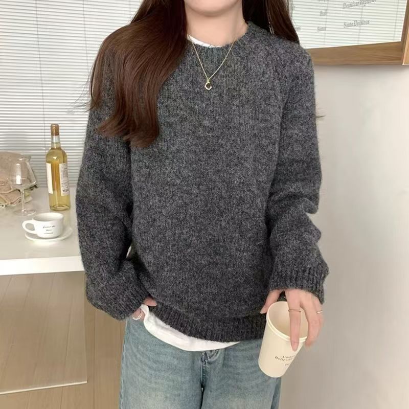 Damen Kuscheliger Oversized-Pullover Drune