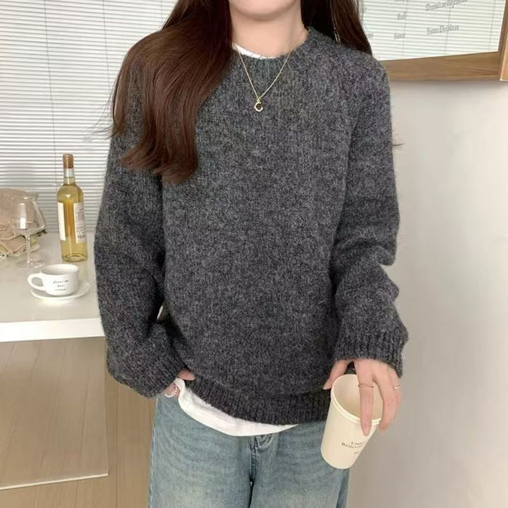 Damen Kuscheliger Oversized-Pullover Drune
