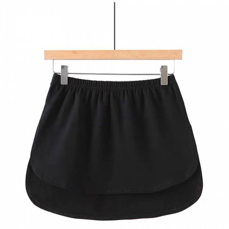 Damen lässiger Jersey-Rock mit elastischem Bund und modischem Streifenmuster Drune