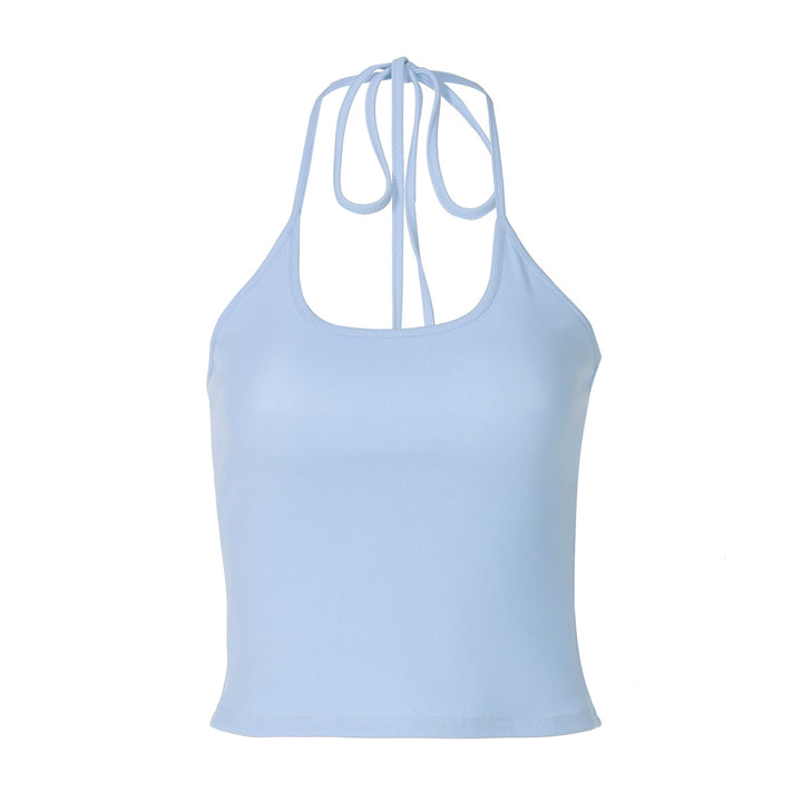 Damen Sportliches Haltertop aus atmungsaktivem Material Drune