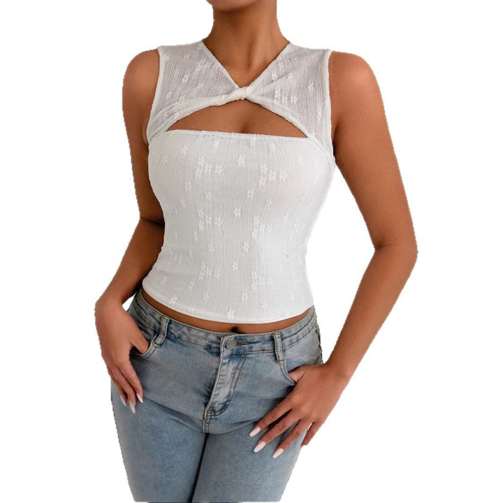 Damen Elegantes und innovatives Crop-Top Drune