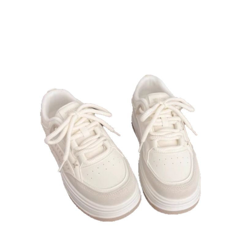 Damen Komfortable Plateausneaker mit atmungsaktivem Obermaterial und dämpfender Sohle Drune