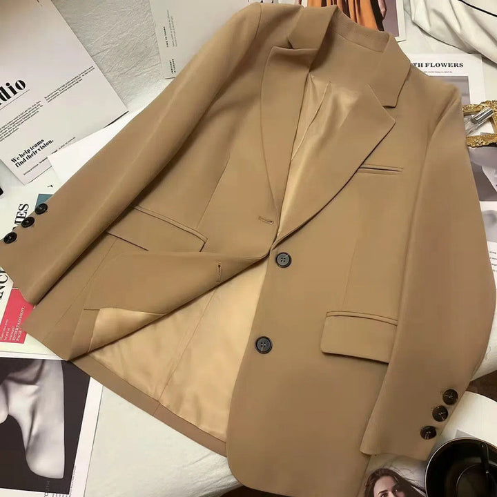Damen eleganter Blazer in taillierter Schnittform Drune