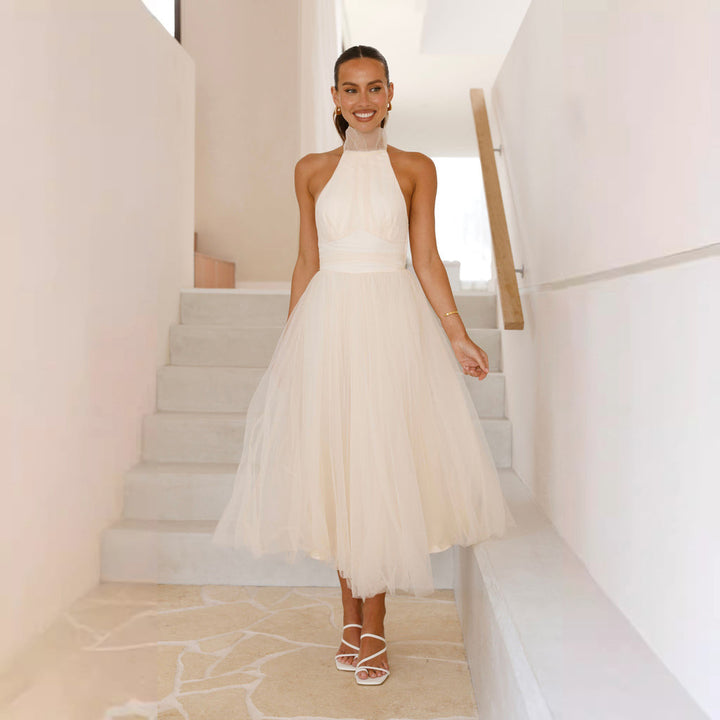 Damen Festliches Tüllkleid Drune