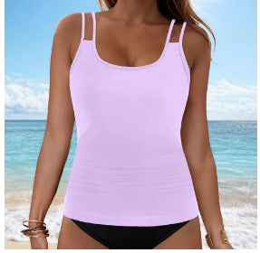 Damen Tankini-Oberteil mit modischem Rüschendesign Drune
