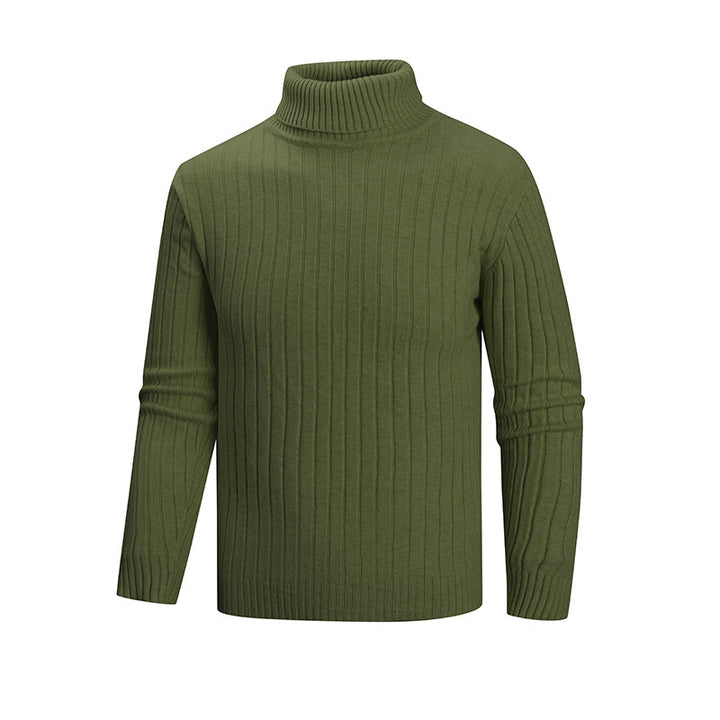 Herren Strickpullover mit Stehkragen Drune