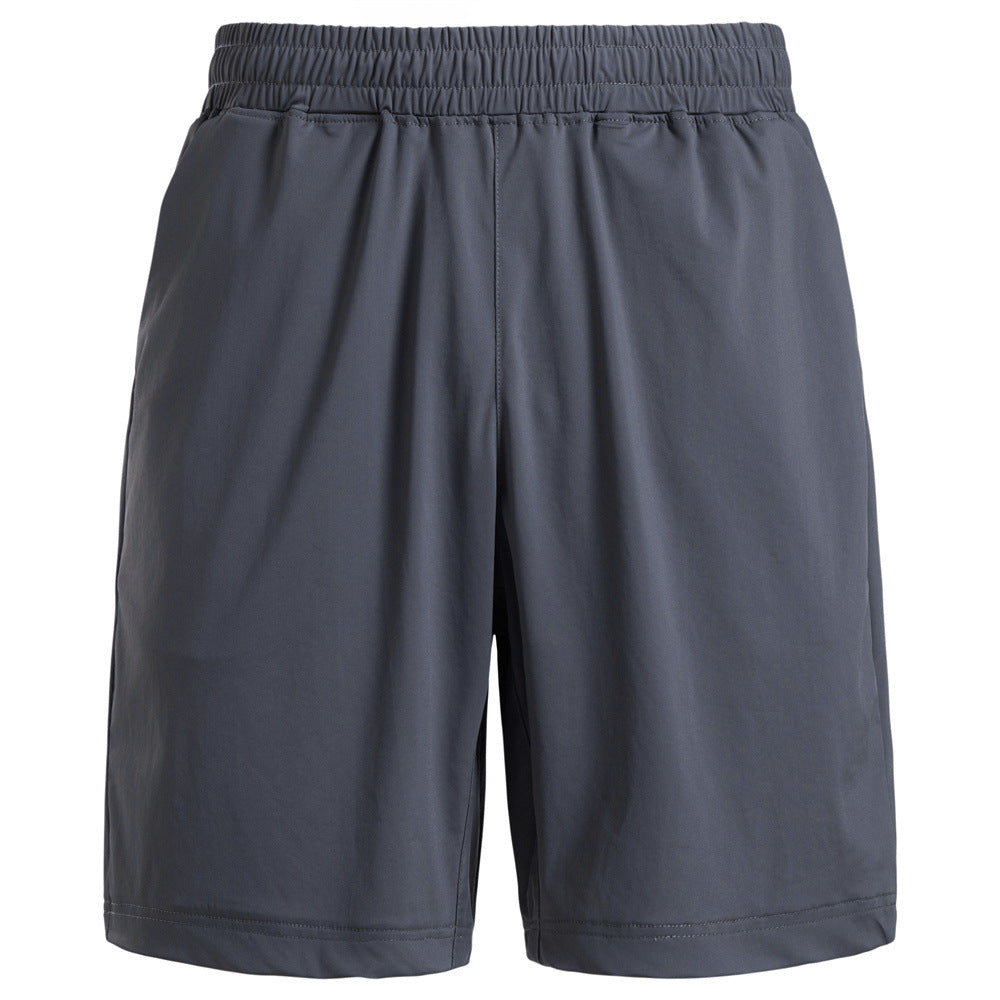 Herren nan atmungsaktive Trainingsshorts mit elastischem Bund und Seitentaschen Drune