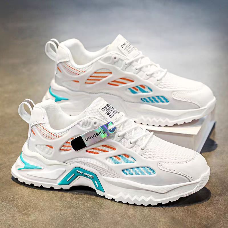 Damen Sneakers mit atmungsaktiver Mesh-Oberfläche und stoßdämpfender Sohle Drune