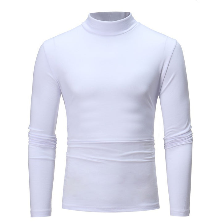 Herren turtleneck Langarmshirt Drune