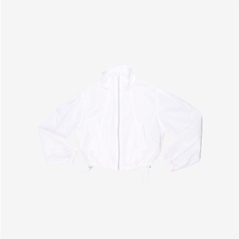 Damen luftige Cropped Windjacke Drune