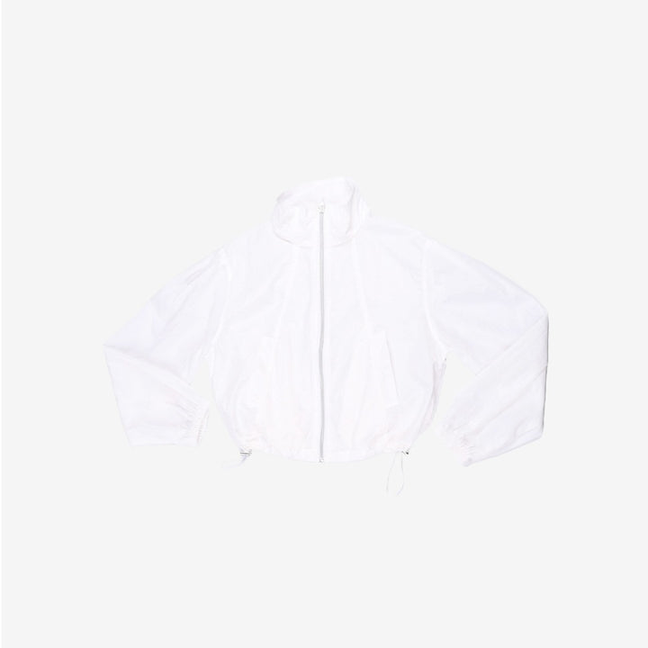 Damen luftige Cropped Windjacke Drune