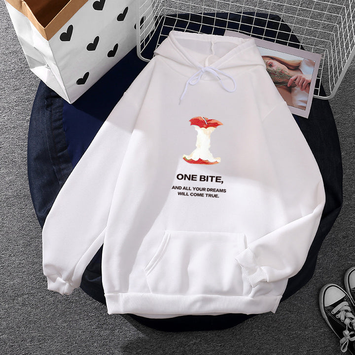 Damen Hoodie mit fruchtigem Melonenmotiv Drune