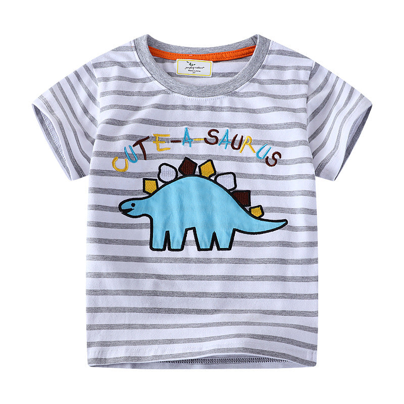 Jungen T-Shirt mit niedlichem Dinosauriermotiv Drune