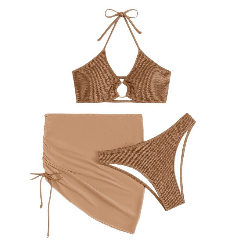 Damen Bikini-Set mit raffiniertem Wickelrock Drune