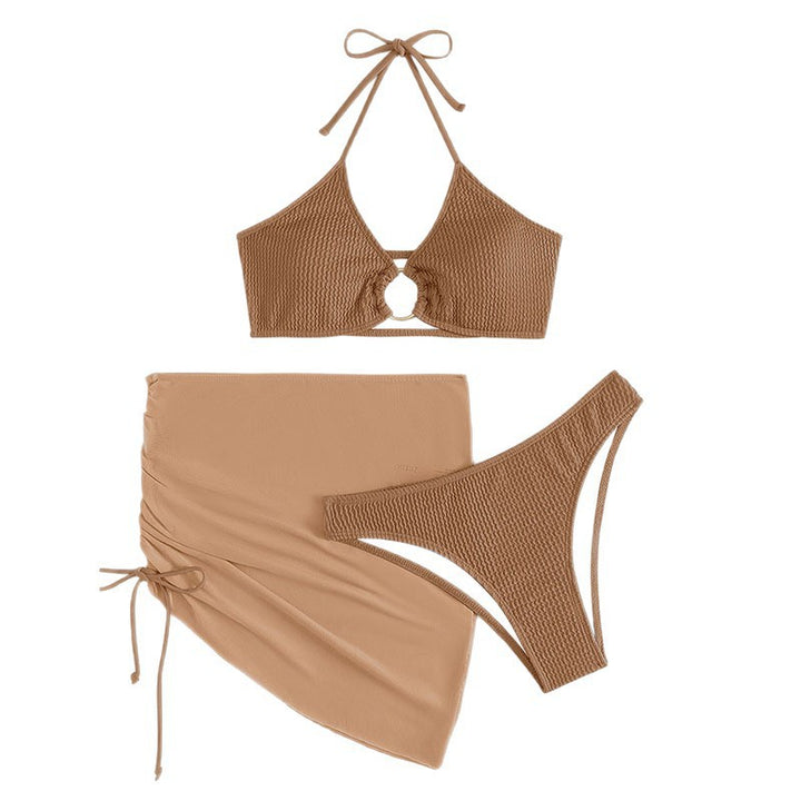 Damen Bikini-Set mit raffiniertem Wickelrock Drune
