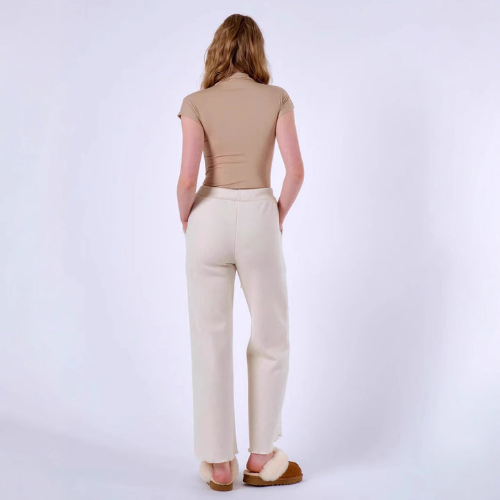 Damen weite Jersey-Hose mit elastischem Bund und praktischen Taschen Drune