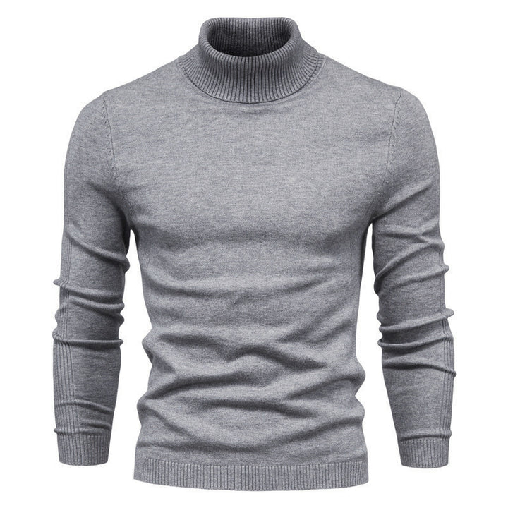 Herren Grober Rollkragenpullover aus wärmendem Material mit strukturierter Oberfläche Drune