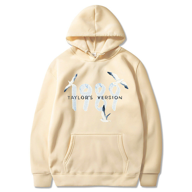 Damen Kapuzenpullover mit kreativem Vogelmotiv und hochwertiger Baumwolle Drune