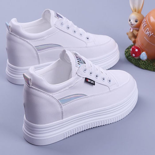Damen Plateau Sneakers mit komfortabler Dämpfung und sportlichem Design Drune