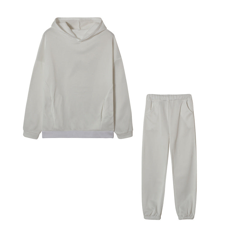 Damen Sportliches Hoodie- und Jogginghose-Set Drune