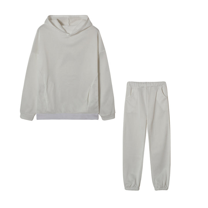 Damen Sportliches Hoodie- und Jogginghose-Set Drune