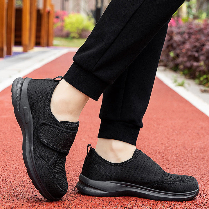 Damen Atmungsaktive Freizeit-Schuhe mit verstellbarem Klettverschluss Drune