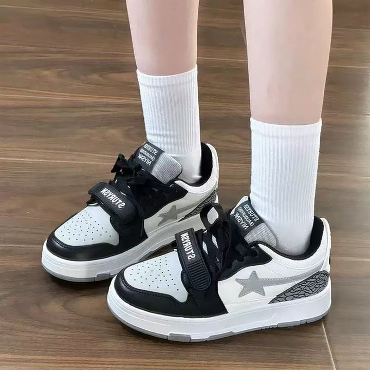 Damen Sportliche Sneakers mit strapazierfähigem Obermaterial und rutschfester Sohle Drune