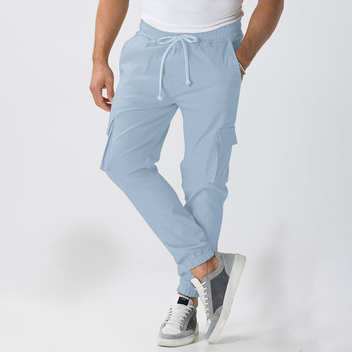 Herren Cargo-Hose mit elastischem Bund und praktischen Seitentaschen Drune