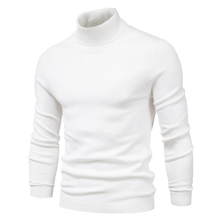 Herren Grober Rollkragenpullover aus wärmendem Material mit strukturierter Oberfläche Drune