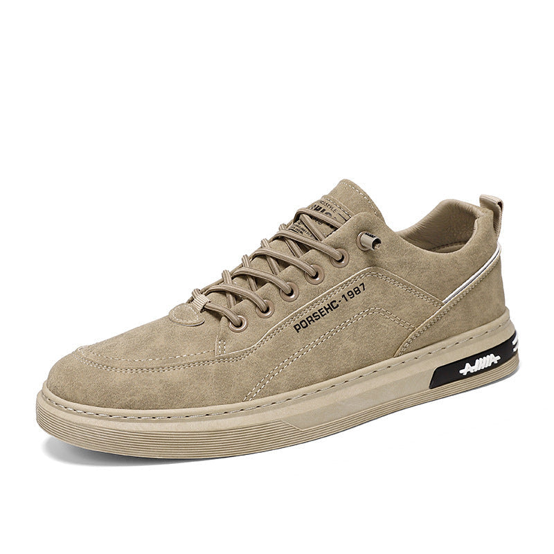 Damen Modische Sneakers mit strapazierfähigem Obermaterial und dämpfender Sohle Drune