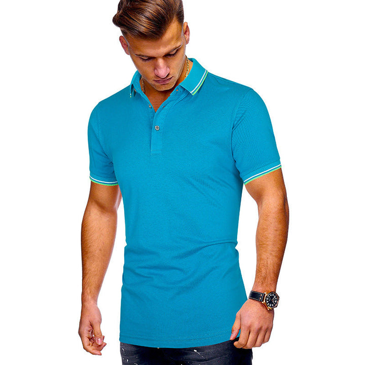 Herren Poloshirt mit modernen Akzenten Drune
