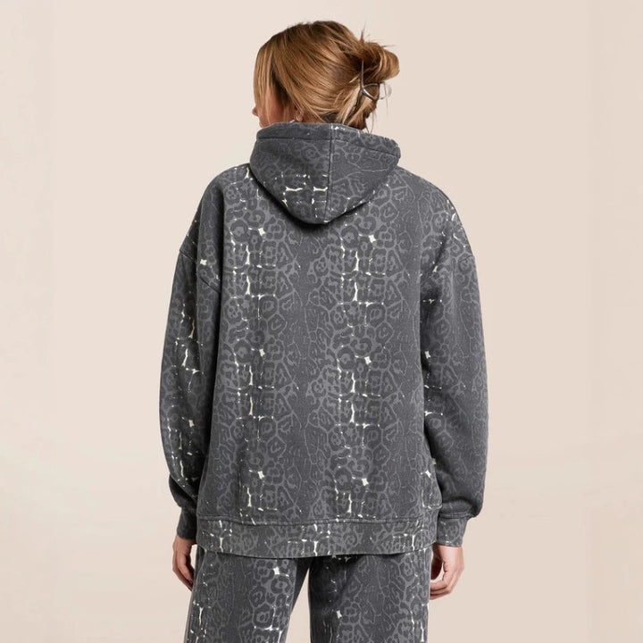 Damen lässiger Hoodie und weite Jogginghose-Set Drune
