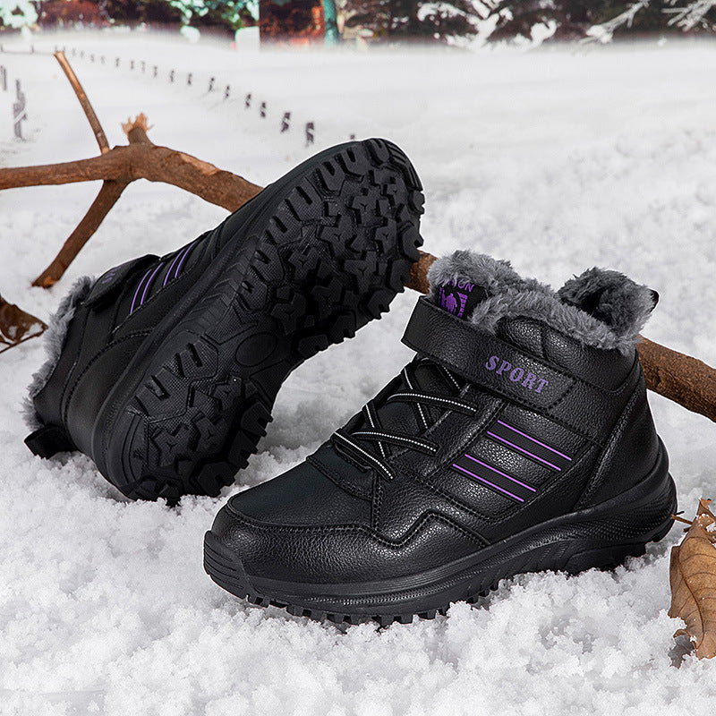 Damen Winterwanderschuhe mit rutschfester Sohle und isolierendem Futter Drune