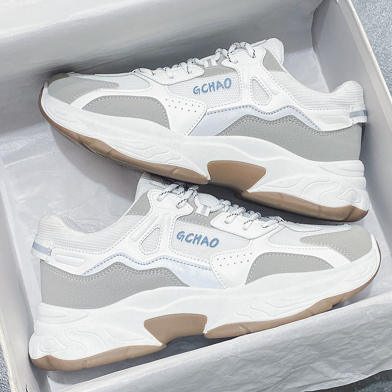 Damen Sportliche Sneakers mit atmungsaktiven Einsätzen und flexibler Sohle Drune