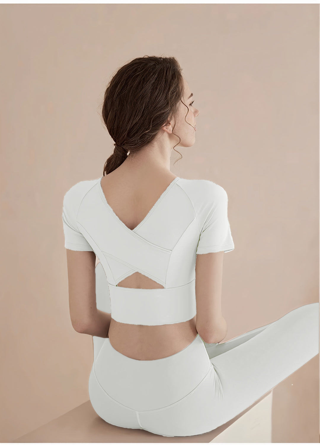 Drune | Cross Back Running Kurze Ärmel