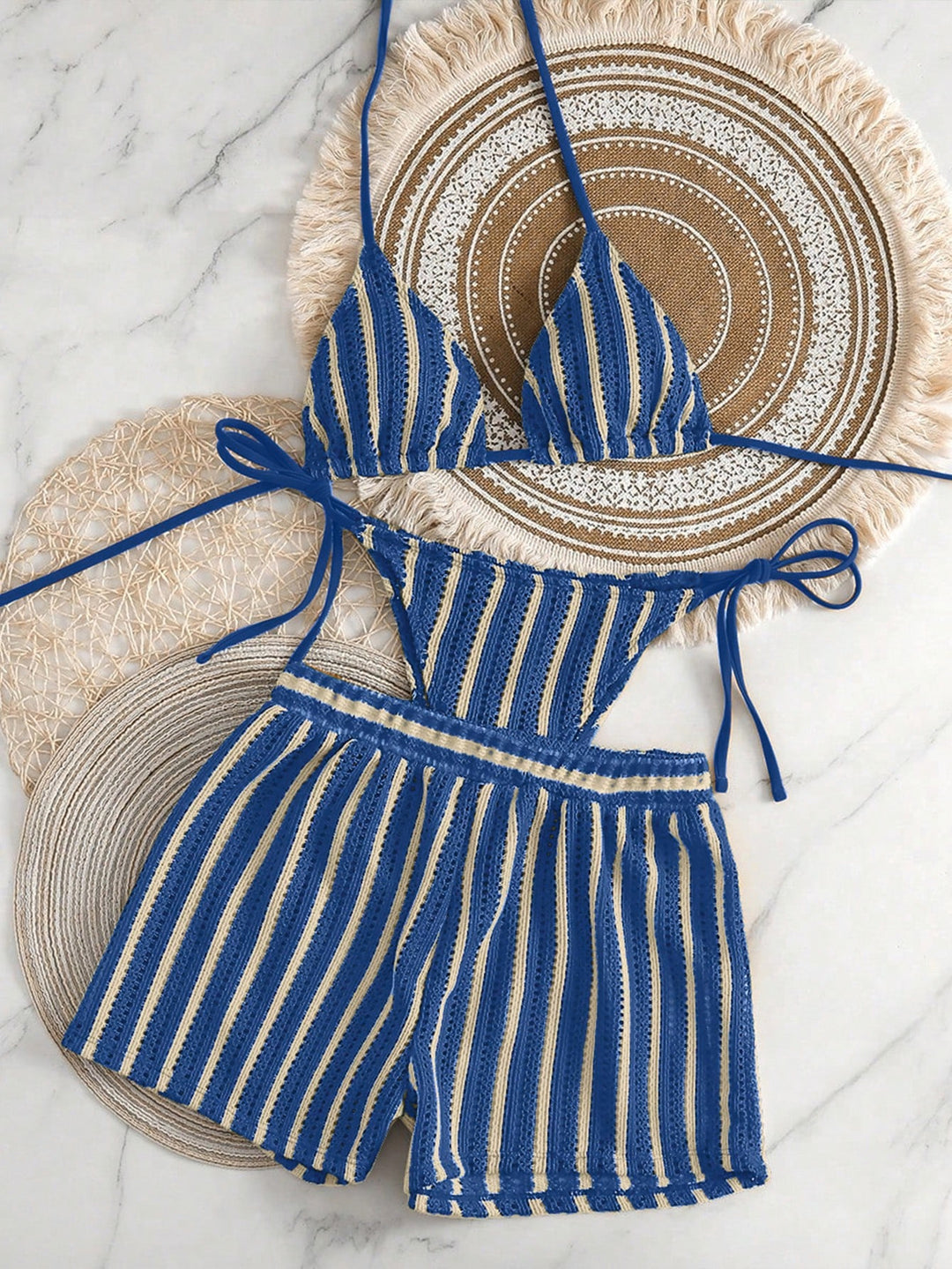 Damen Zweiteiliges Strandoutfit Drune