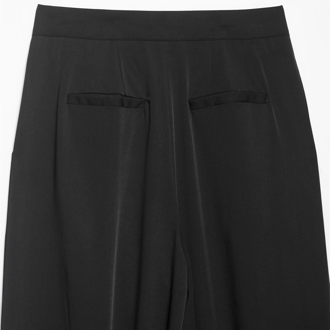 Damen Cargo-Hose mit raffinierten Bunddetails und praktischen Seitentaschen Drune