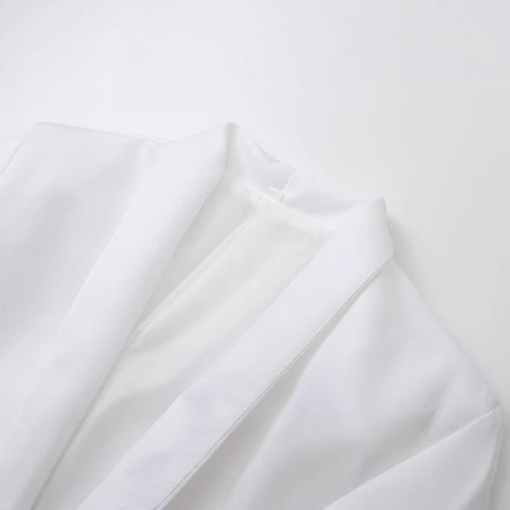 Damen Eleganter Oversized Blazer Drune