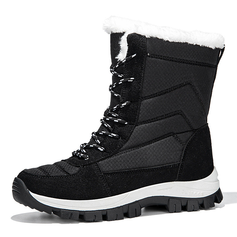Damen Multifunktionale Winterstiefel mit isolierendem Innenfutter und rutschfester Sohle Drune