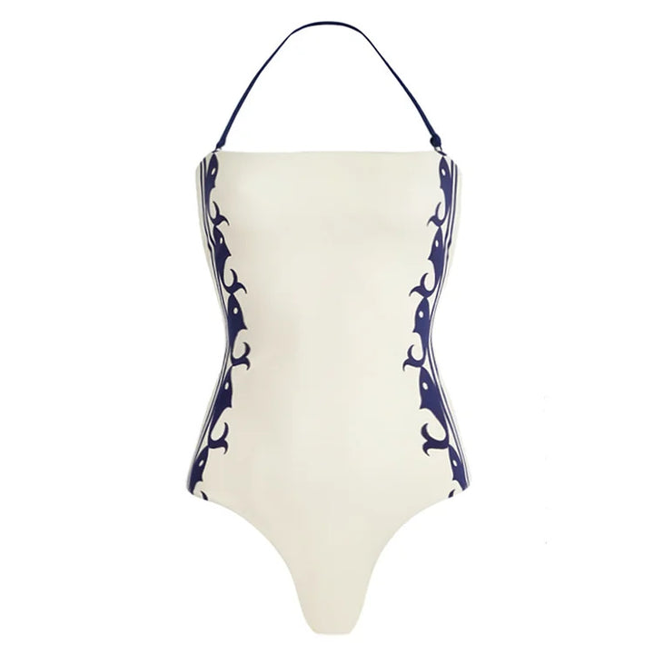 Damen Badeoutfit mit eleganter Schleifen-Detail Drune