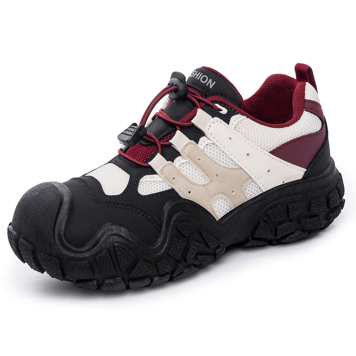 Unisex nan robuster Outdoor-Chunky-Sneaker mit verstärkter Zehenkappe, Schnellzug-Schnürung und griffiger Profilsohle Drune