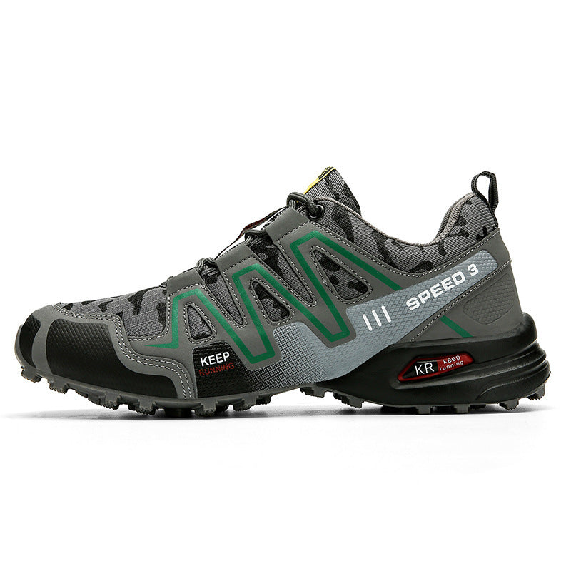 Herren Leichte Trail-Laufschuhe mit rutschfester Sohle und atmungsaktivem Obermaterial Drune