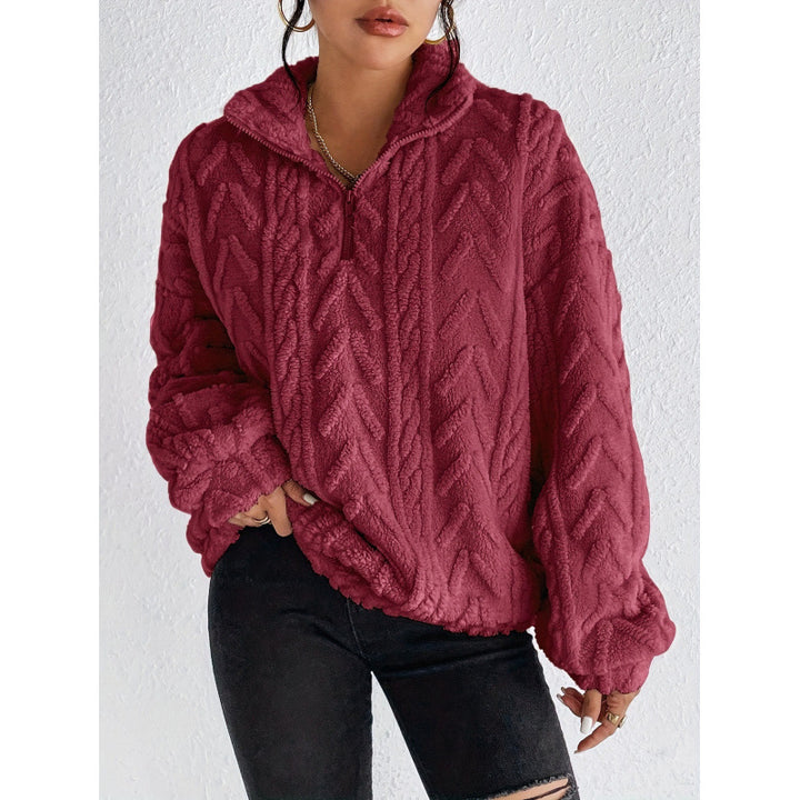 Damen Kuscheliger Kapuzenpullover Drune