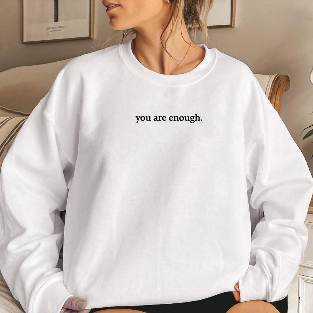 Damen Sweatshirt mit inspirierendem Motiv und gemütlichem Schnitt Drune