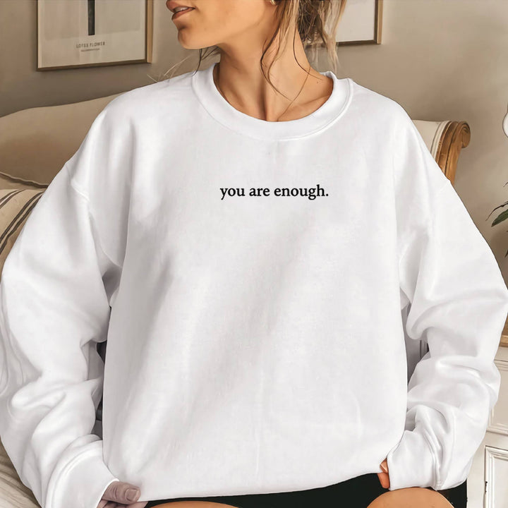 Damen Sweatshirt mit inspirierendem Motiv und gemütlichem Schnitt Drune
