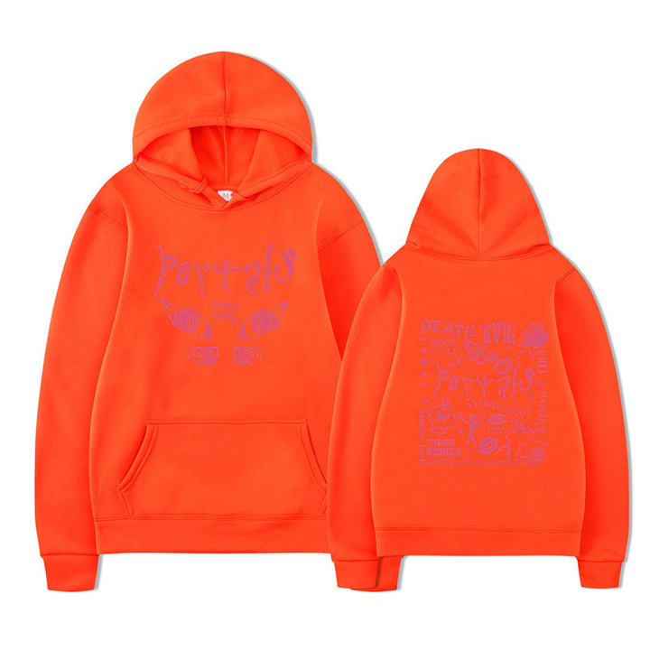 Damen Kapuzenpullover mit kreativem Motiv und bequemer Passform Drune
