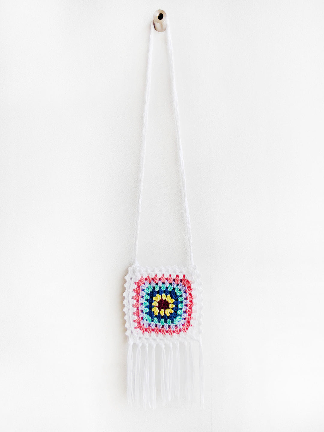 Damen Handgefertigte Häkel Tasche Drune