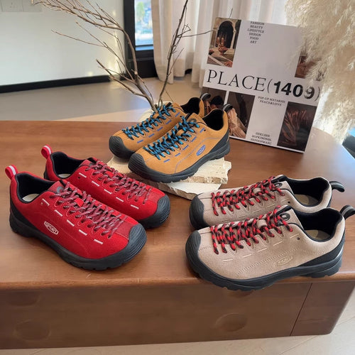 Damen Atmungsaktive Outdoor-Sneaker mit rutschfester Sohle Drune